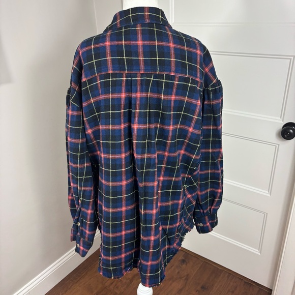 We the Free Happy Hour Flannel Shirt Size S - Picture 6 of 8